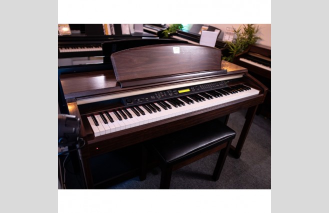 Used Yamaha CLP170 Satin Mahogany Digital Piano Complete Package (SN:606319) - Image 4